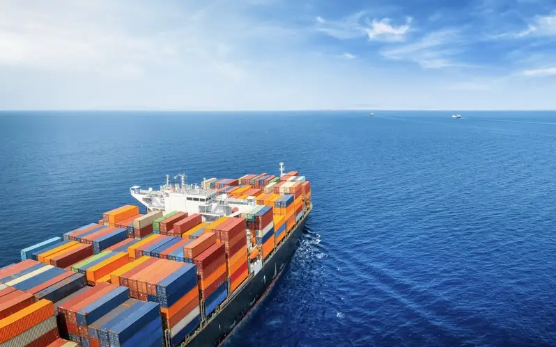 Envío de mercancías por mar